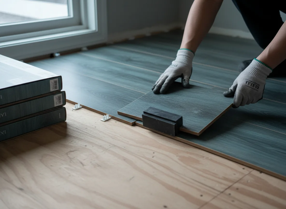 Luxury Vinyl Plank Installation company in Brentford, SD